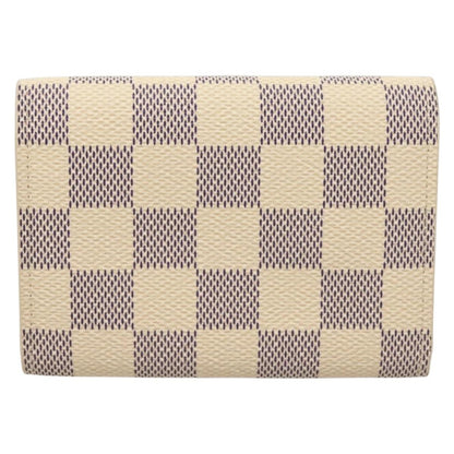 Louis Vuitton Rosalie, White, Canvas, wallet