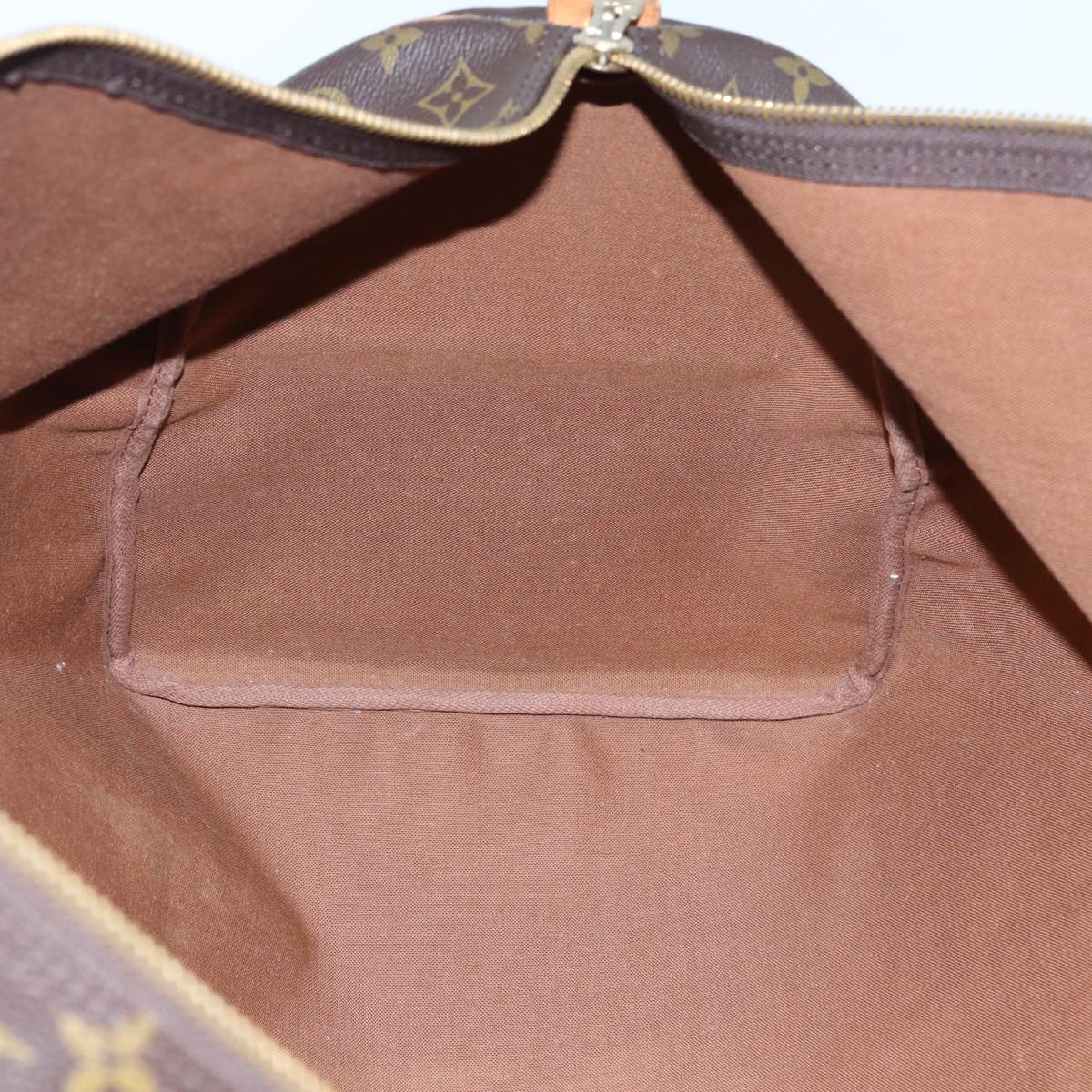 Louis Vuitton Keepall 60, Brown, Canvas, travel