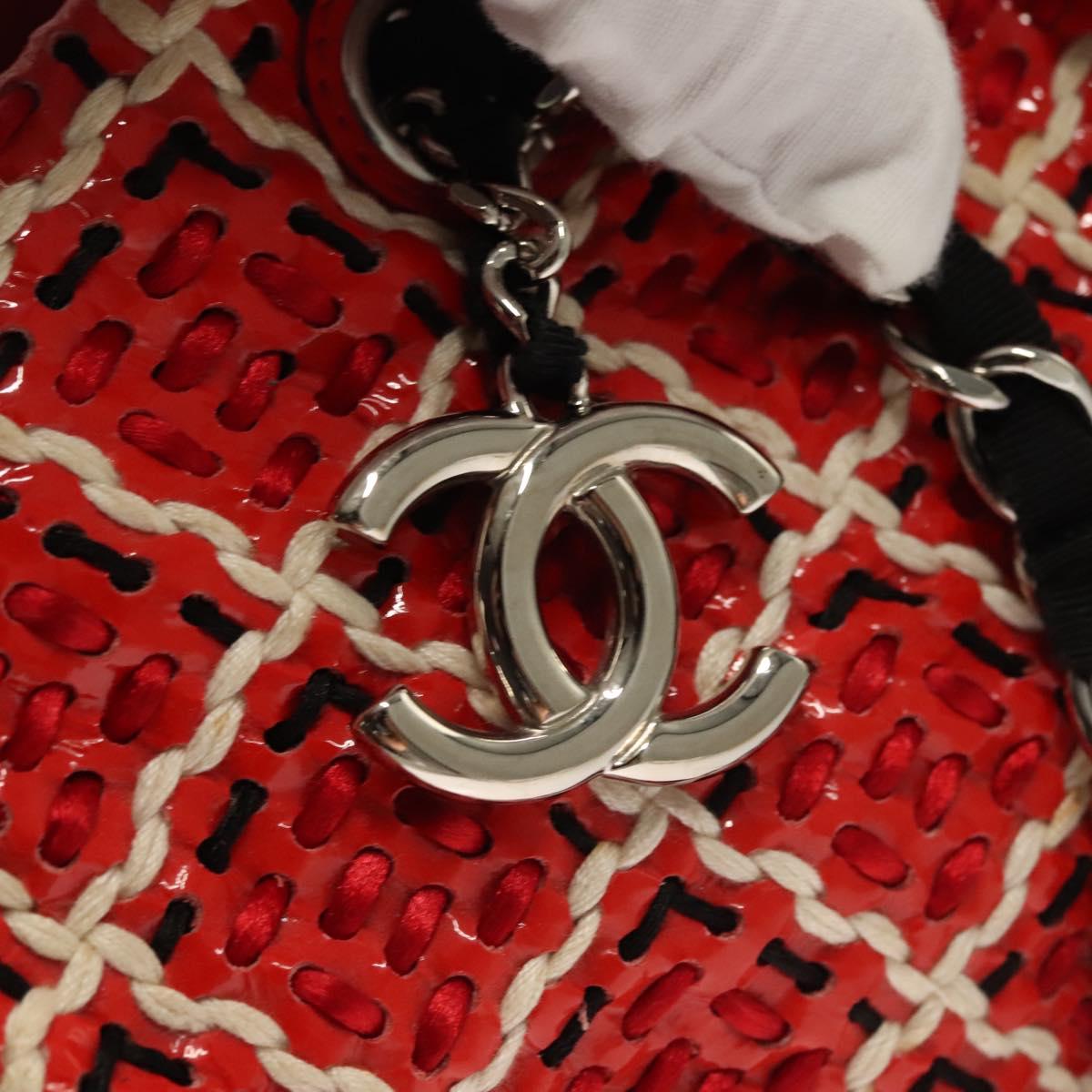 Chanel Mademoiselle, Red, Leather, shoulder