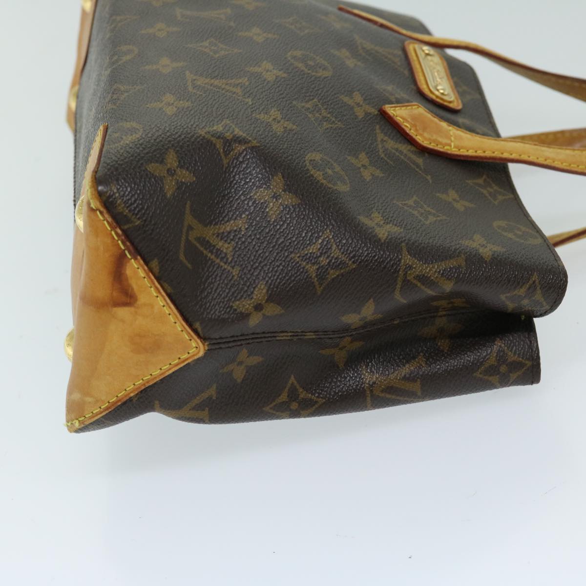 Louis Vuitton Wilshire, Brown, Canvas, handbag