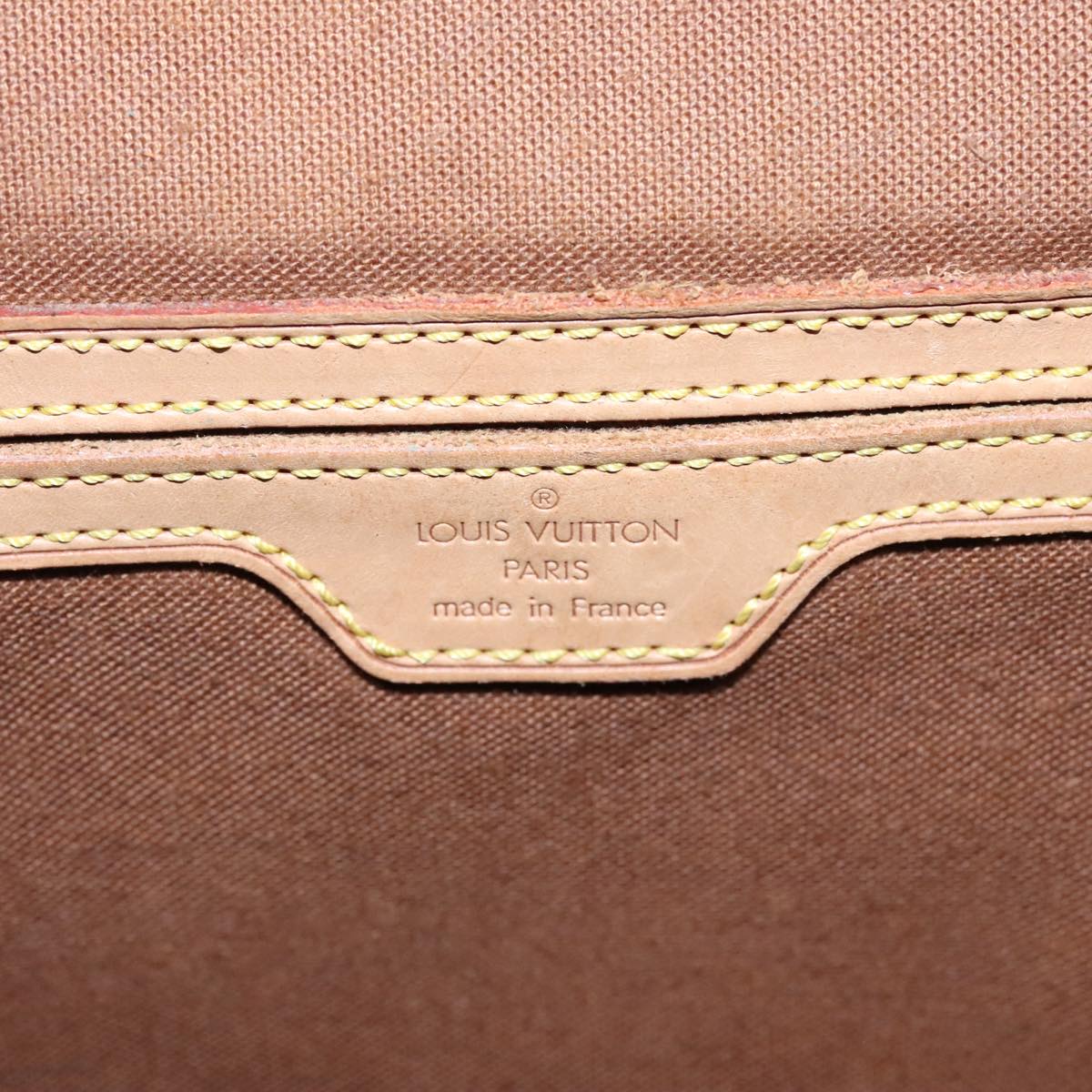 Louis Vuitton Montsouris GM, Brown, Canvas, backpack