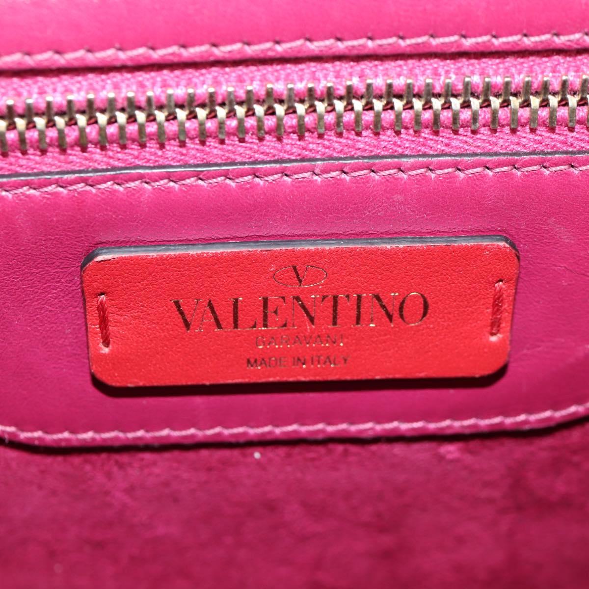 Valentino Garavani Demilune, Pink, Leather, shoulder