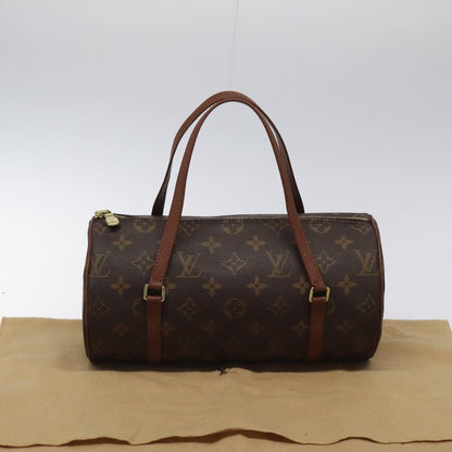 Louis Vuitton Papillon 26, Black, Canvas, handbag