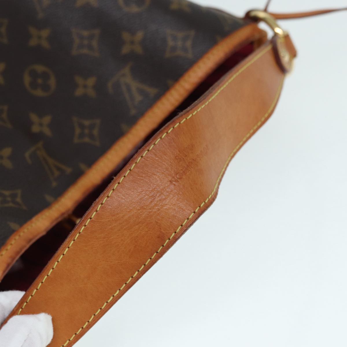 Louis Vuitton Delightfull PM, Brown, Canvas, shoulder