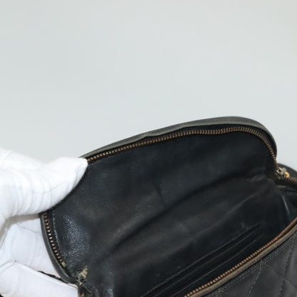 Chanel Vintage, Black, Leather, shoulder