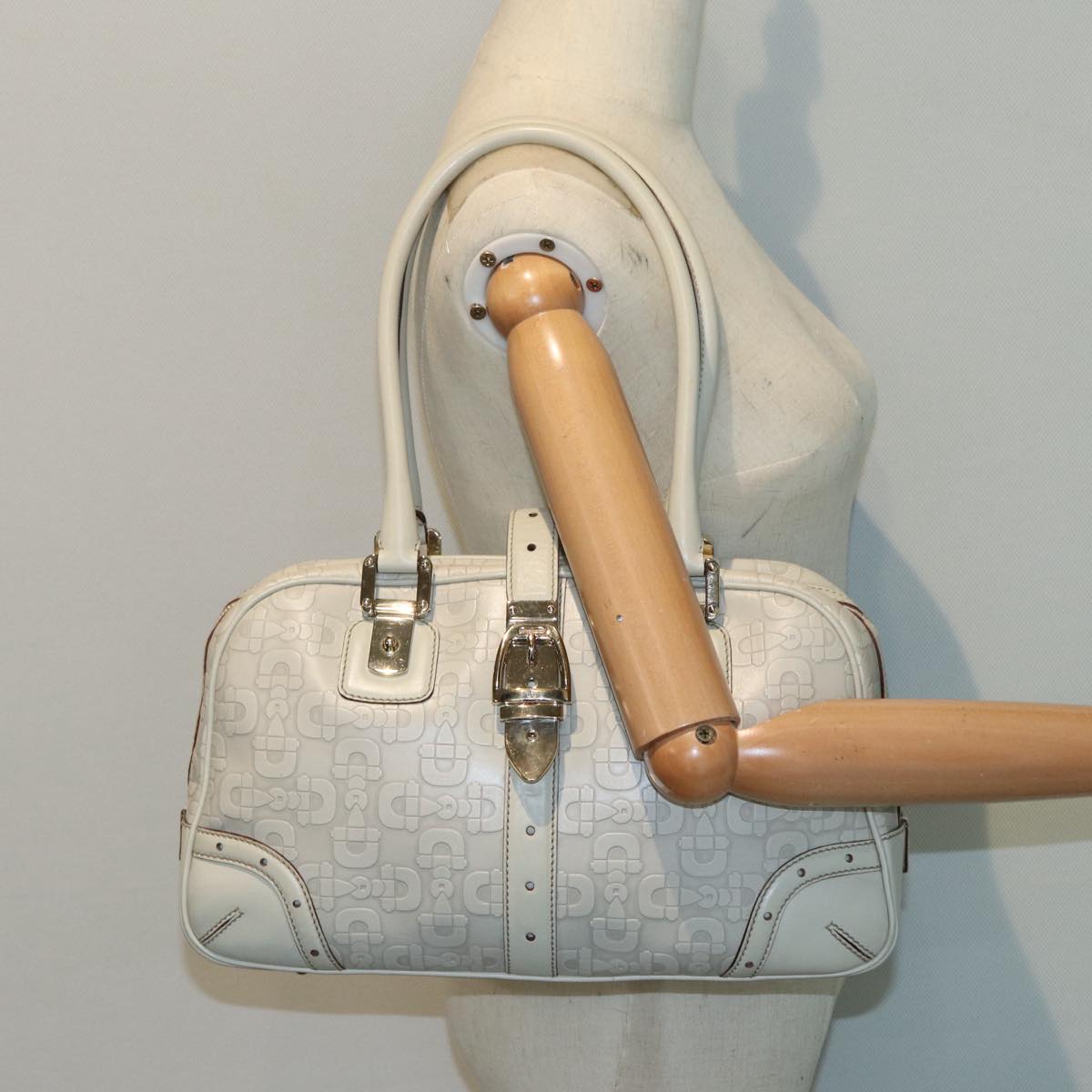 Gucci Horsebit, Beige, Leather, shoulder