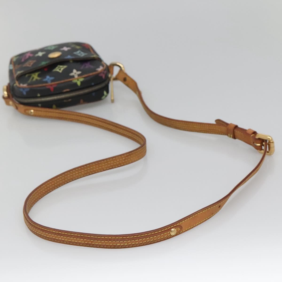 Louis Vuitton Rift, Black, Canvas, shoulder
