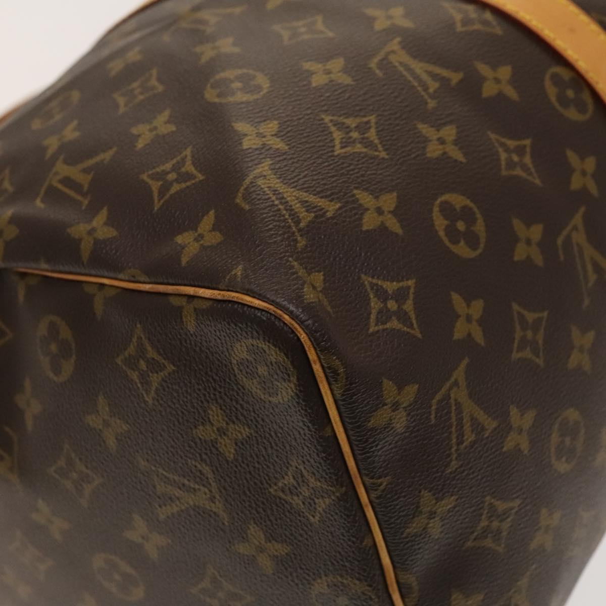 Louis Vuitton Keepall 45, Brown, Canvas, travel