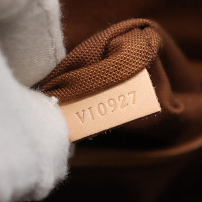 Louis Vuitton Alma, Brown, Canvas, handbag