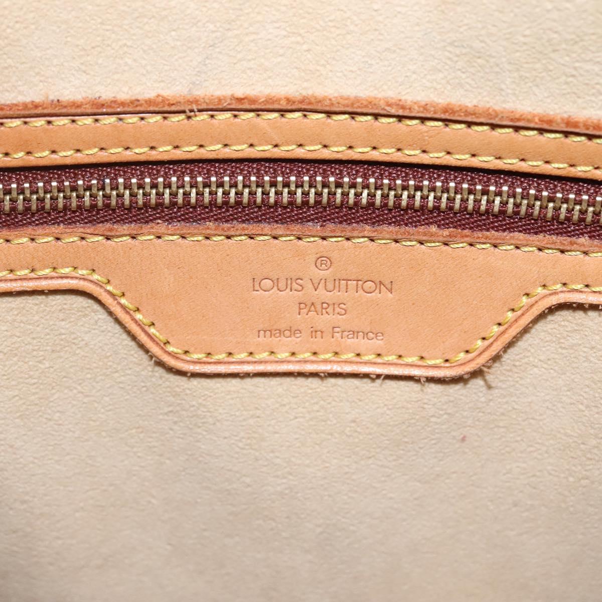 Louis Vuitton Babylone, Brown, Canvas, tote