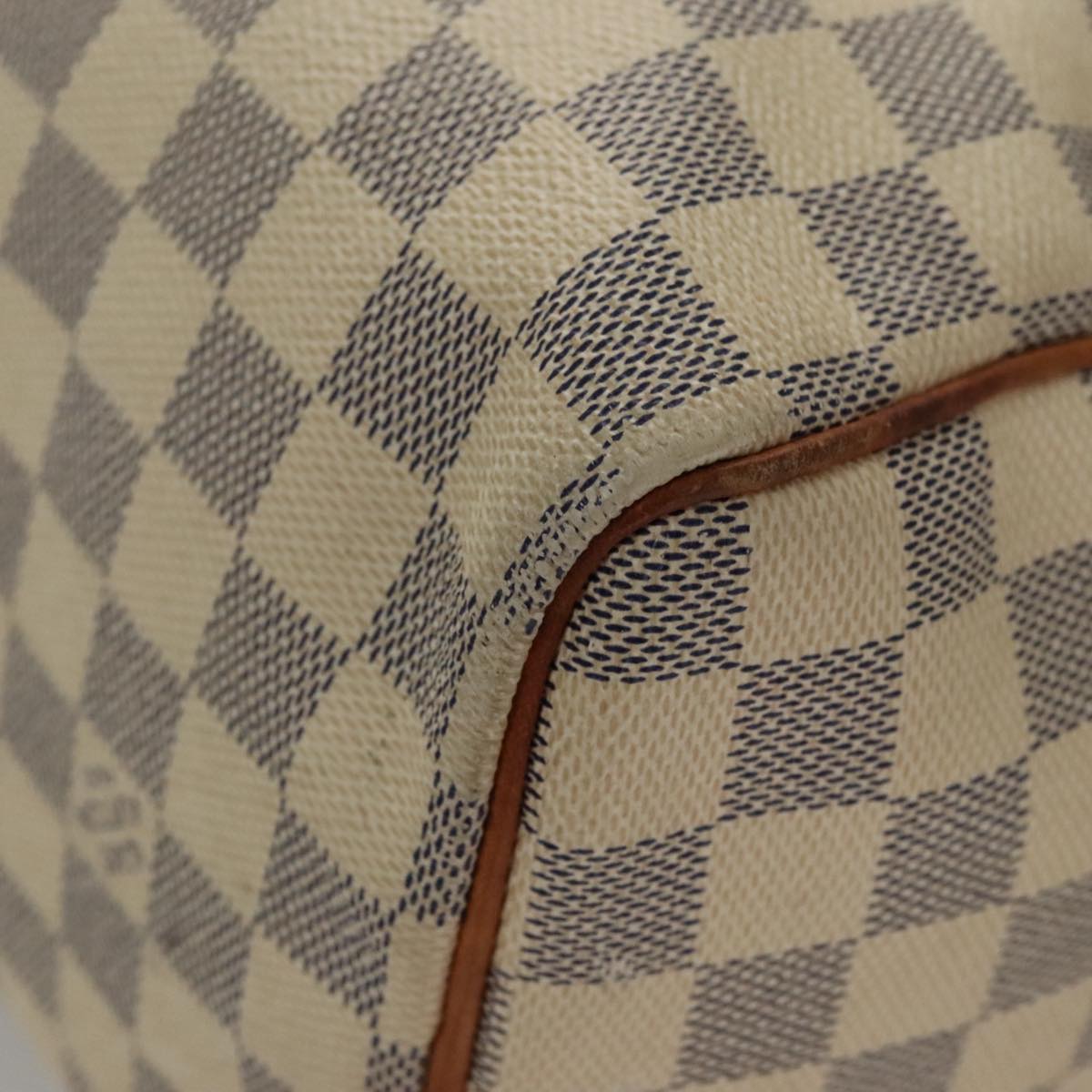 Louis Vuitton Speedy 25, White, Canvas, handbag