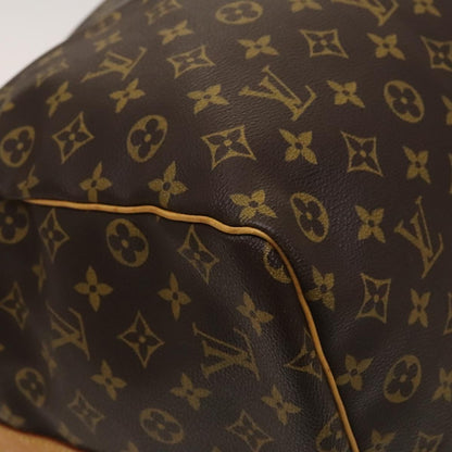 Louis Vuitton Keepall Bandoulière 60, Brown, Canvas, travel