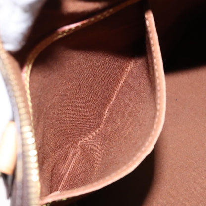 Louis Vuitton Alma, Brown, Canvas, handbag