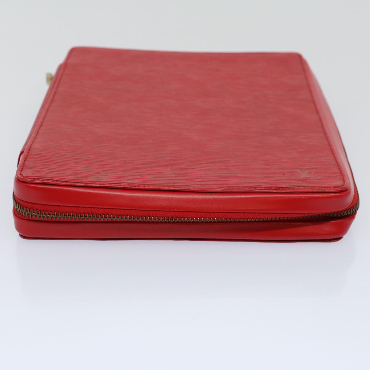 Louis Vuitton Agenda cover, Red, Leather, wallet