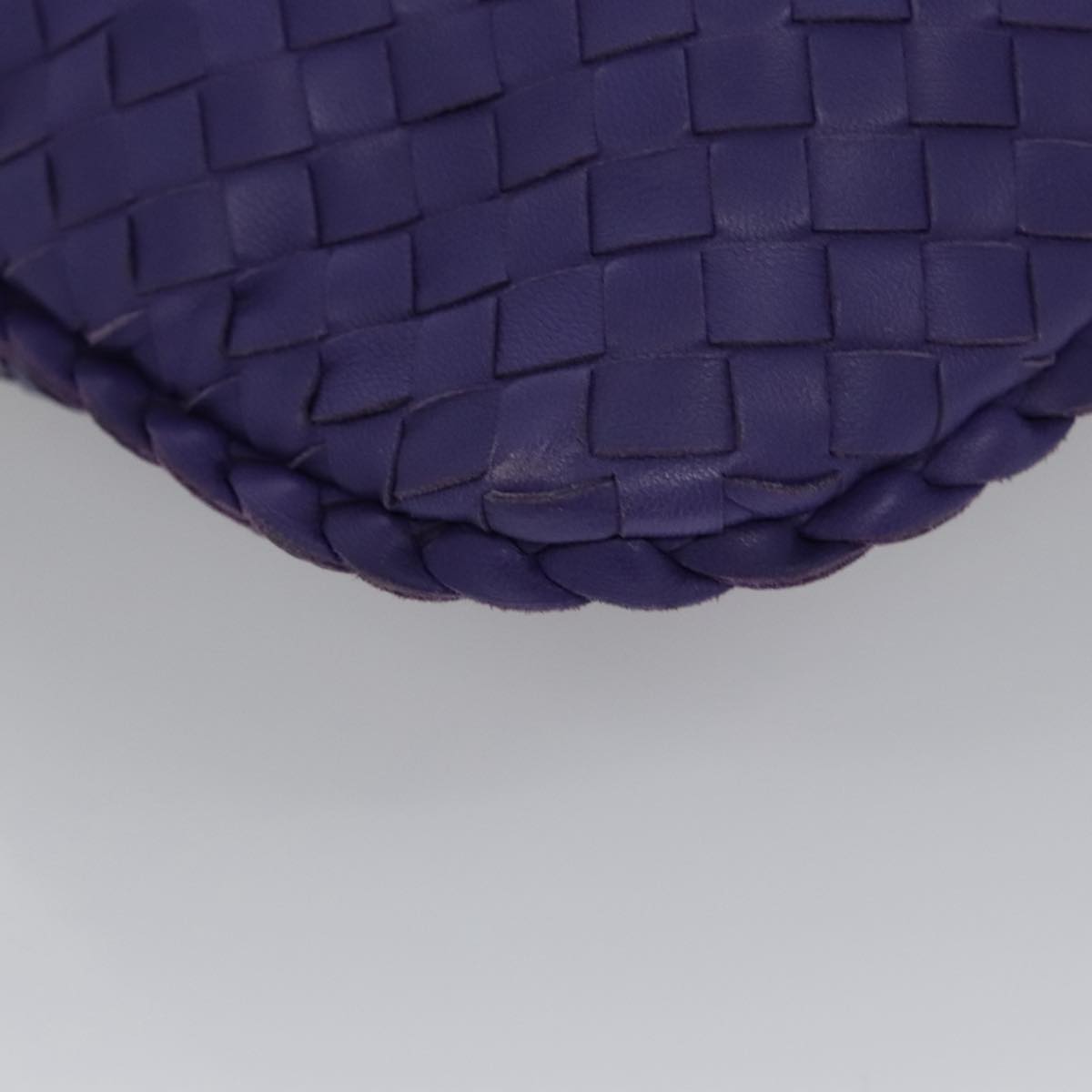 Bottega Veneta Veneta, Purple, Leather, handbag