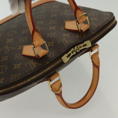 Louis Vuitton Alma, Brown, Canvas, handbag