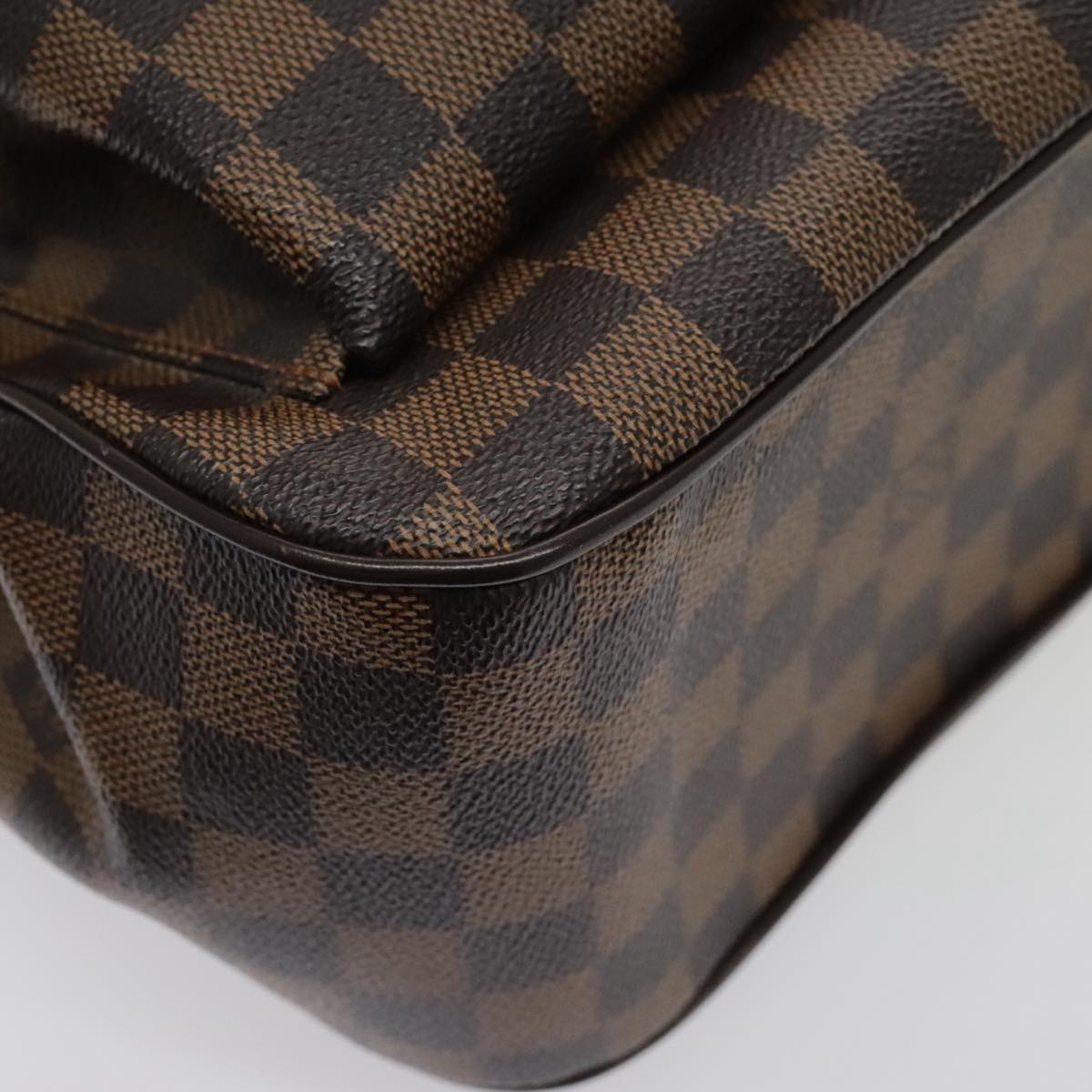 Louis Vuitton Uzes, Brown, Canvas, tote