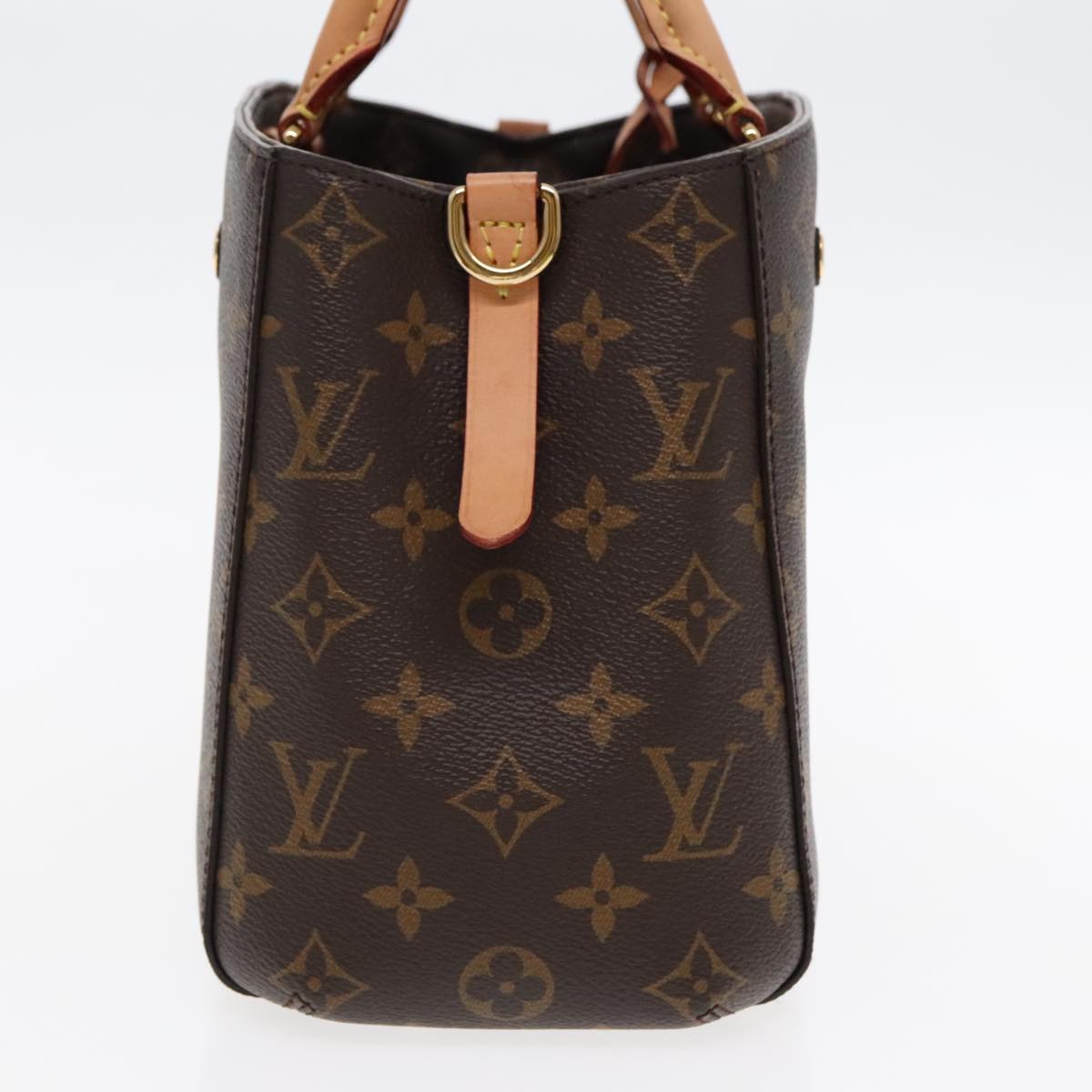 Louis Vuitton Montaigne, Brown, Canvas, handbag