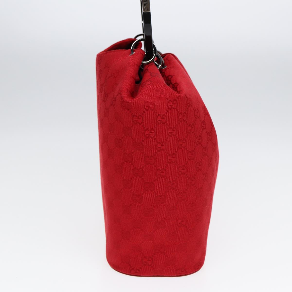 Gucci GG canvas, Red, Canvas, shoulder