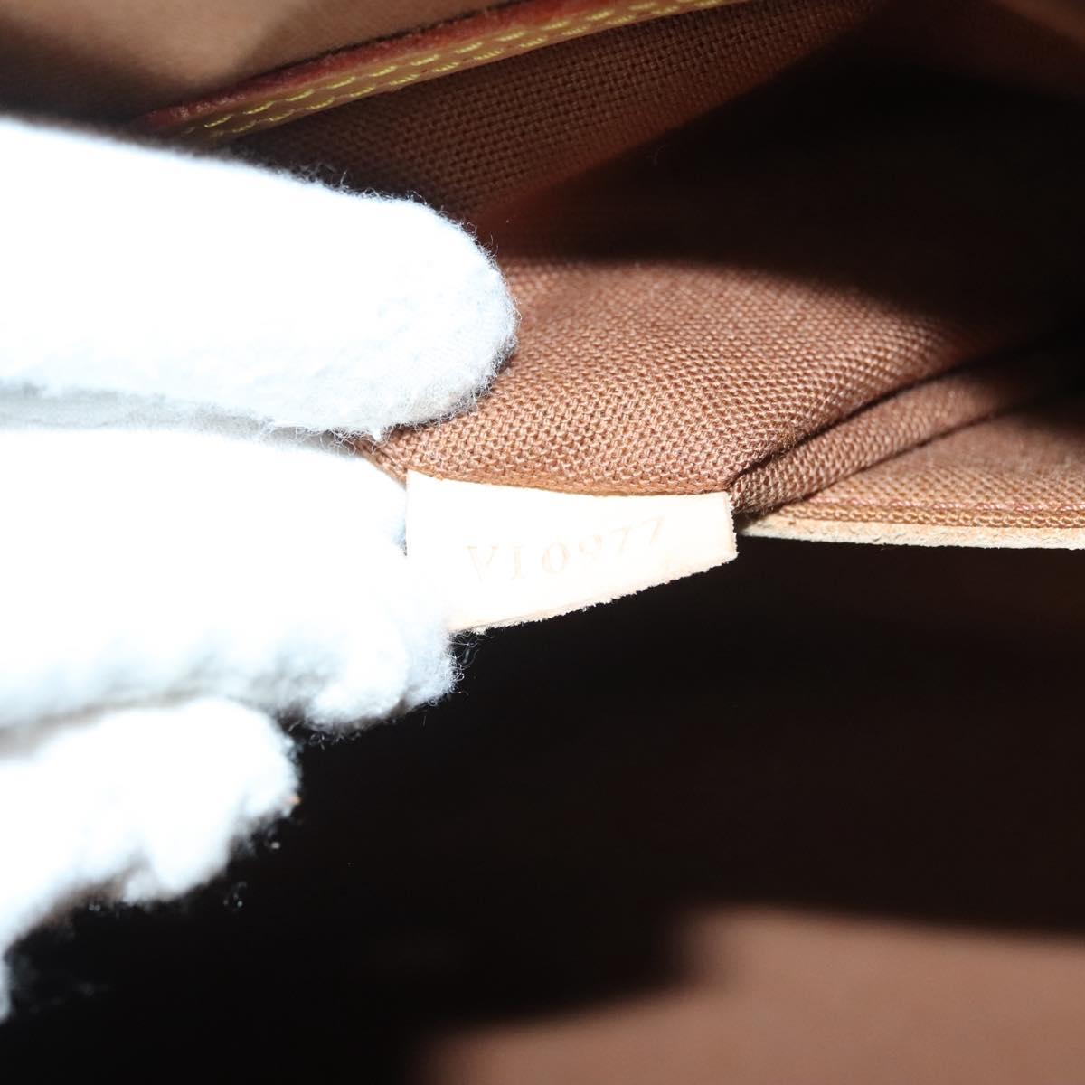 Louis Vuitton Alma, Brown, Canvas, handbag