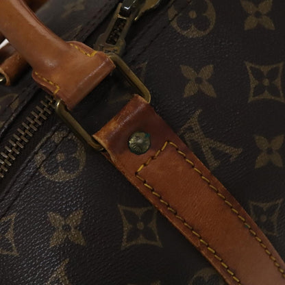 Louis Vuitton Keepall 45, Brown, Canvas, travel