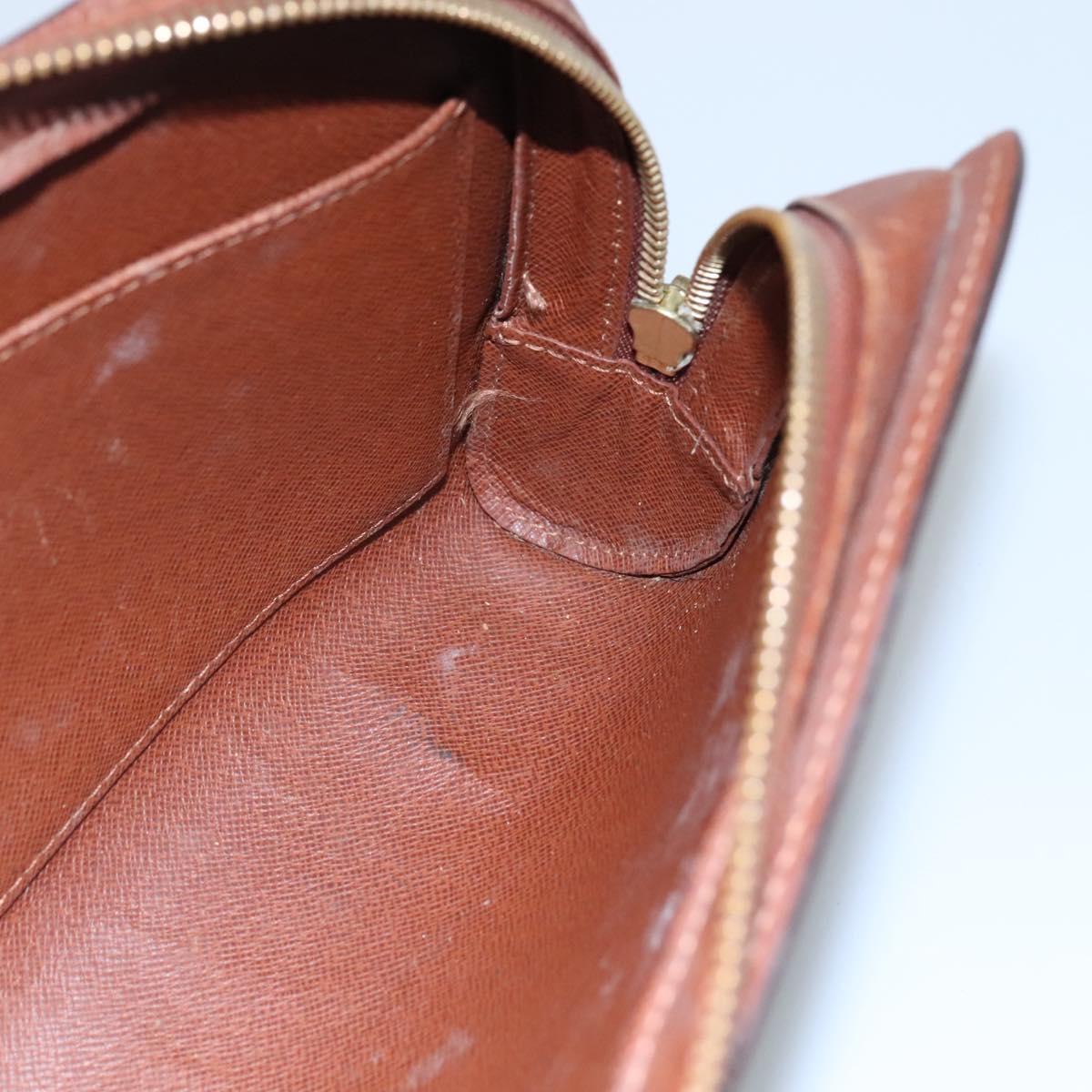 Louis Vuitton Orsay, Brown, Canvas, clutch