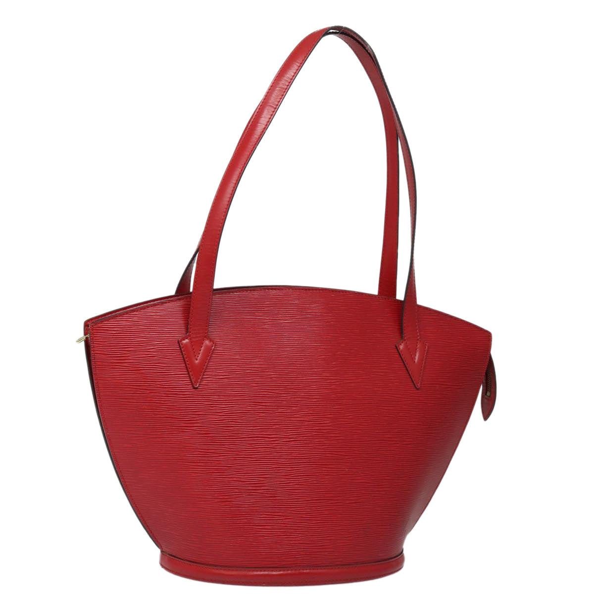 Louis Vuitton Saint Jacques, Red, Leather, shoulder