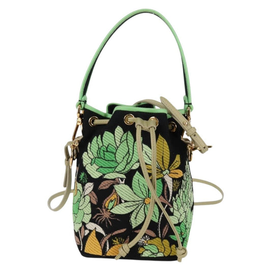 Fendi Mon Trésor, Multicolour, Canvas, handbag