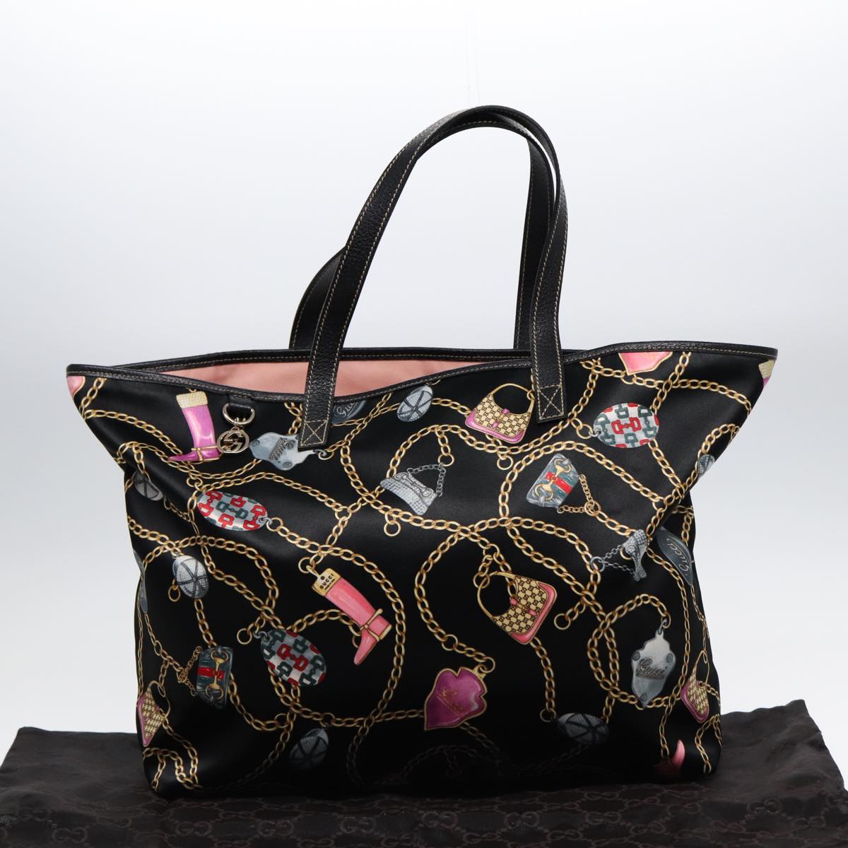 Gucci Gucci Print, Multicolour, Silk, tote