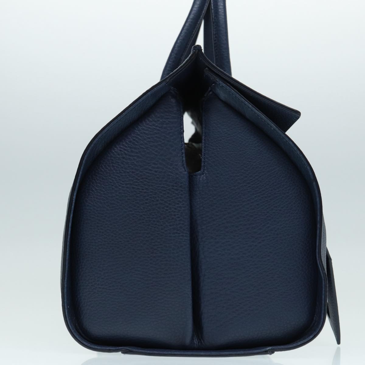 Balenciaga Tube, Navy, Leather, handbag