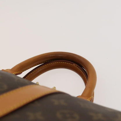 Louis Vuitton Keepall 55, Brown, Canvas, travel