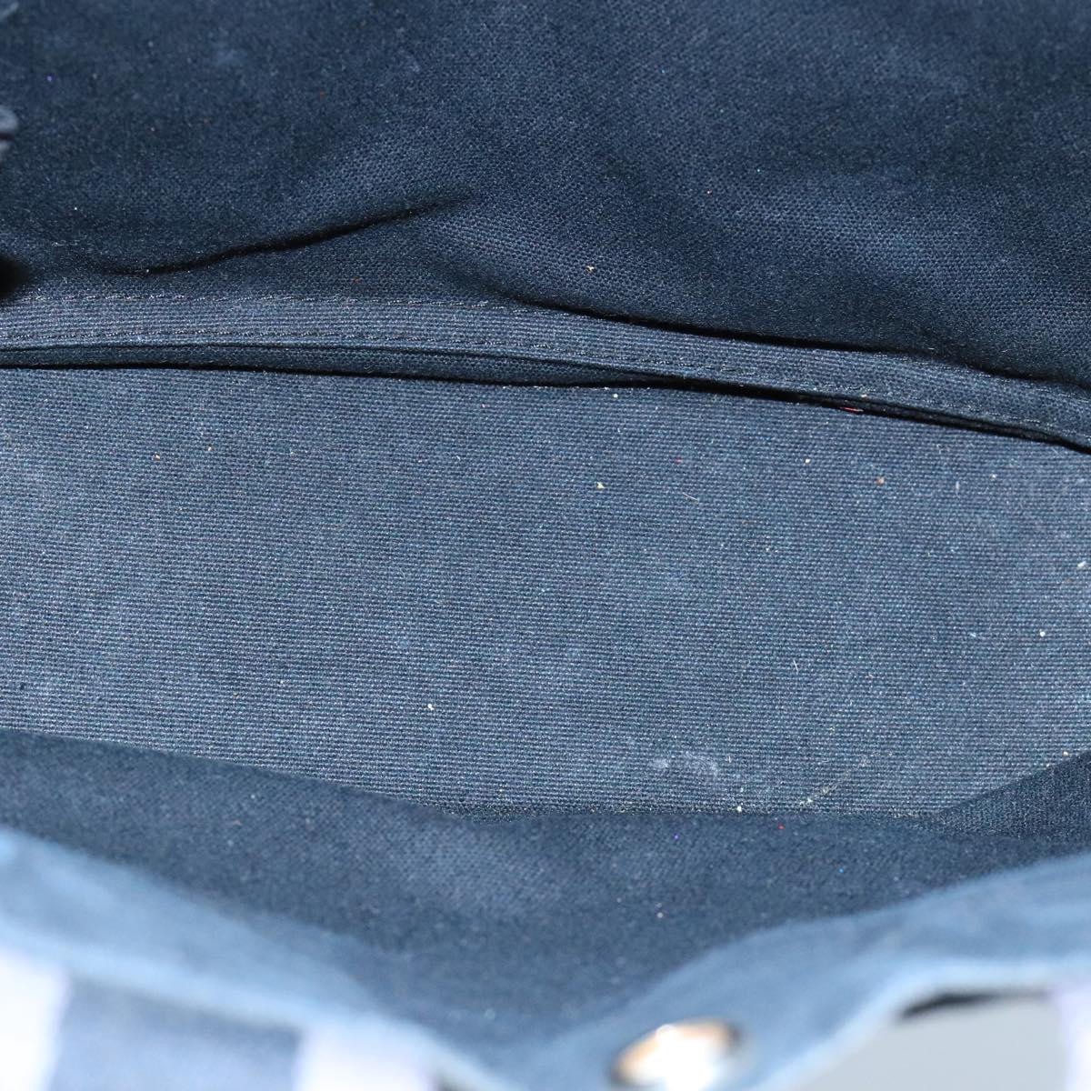 Hermès Fourre tout, Black, Canvas, tote