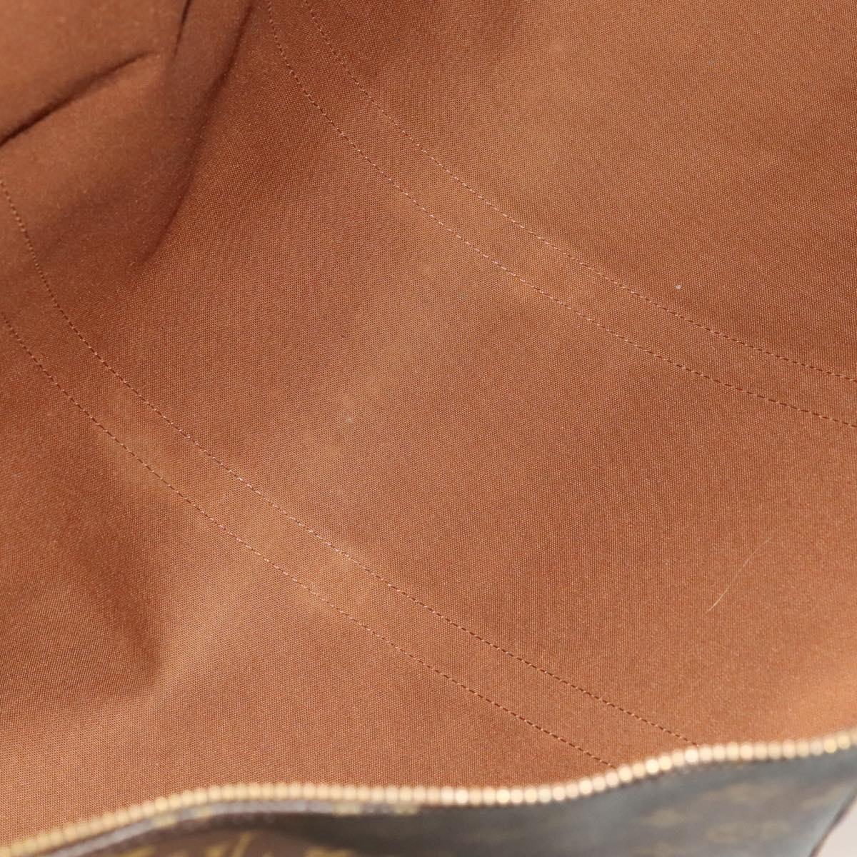 Louis Vuitton Keepall 60, Brown, Canvas, travel