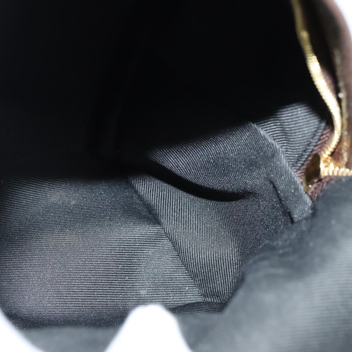 Louis Vuitton Palm Springs mini, Brown, Canvas, backpack