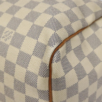 Louis Vuitton Speedy 30, White, Canvas, handbag