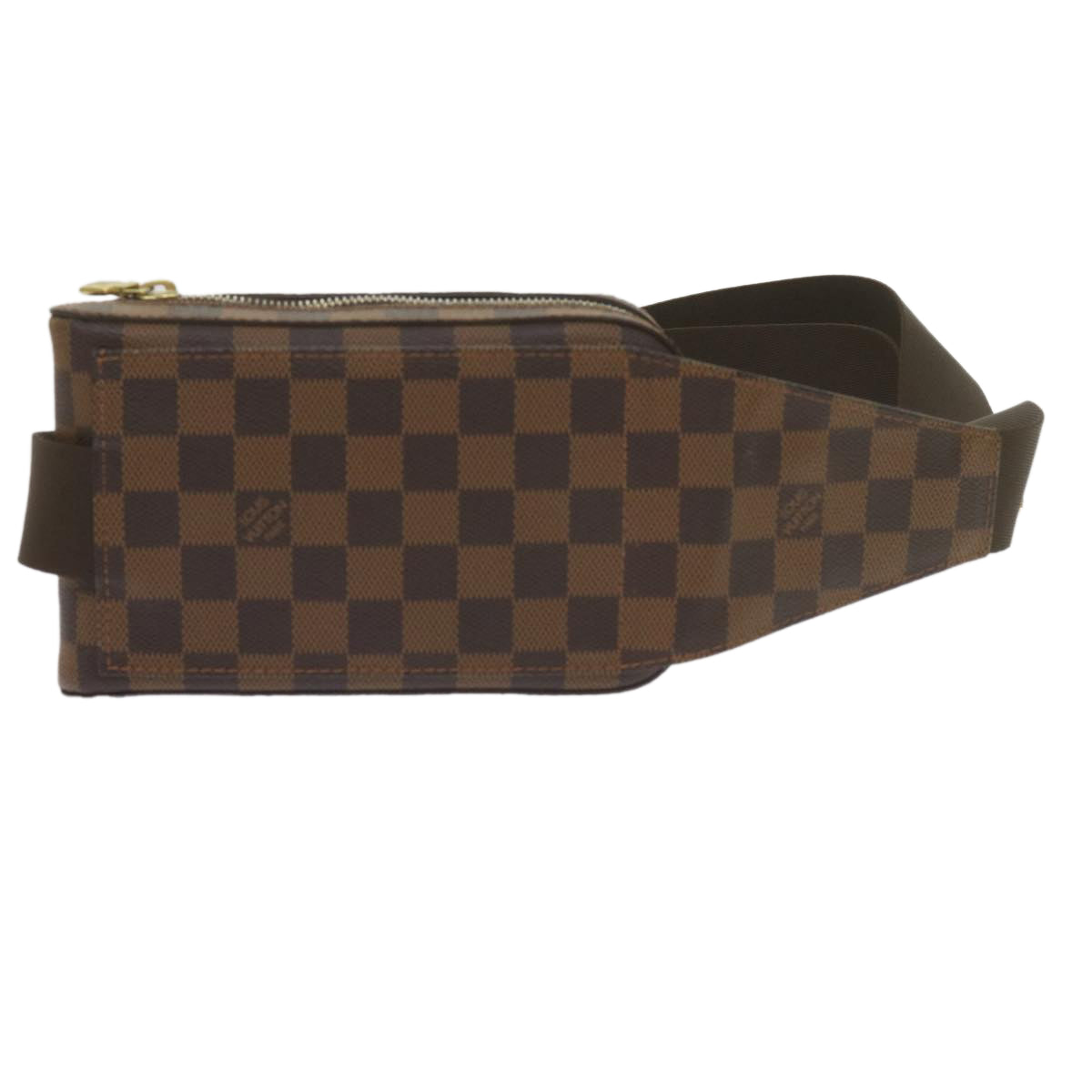 Louis Vuitton Geronimos, Brown, Canvas, shoulder