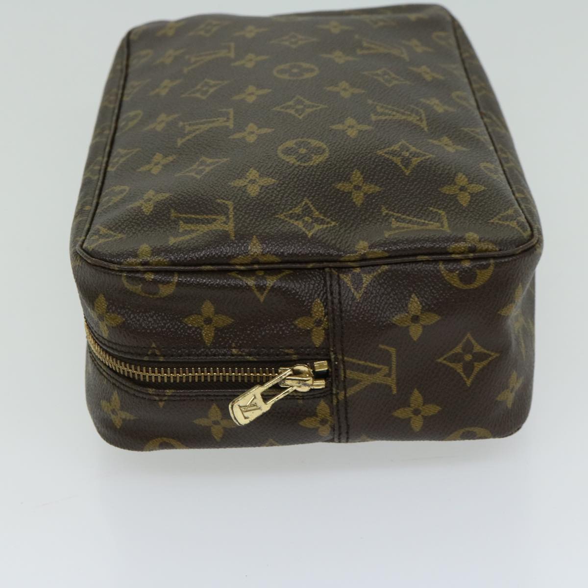 Louis Vuitton Trousse de Toilette, Brown, Canvas, clutch