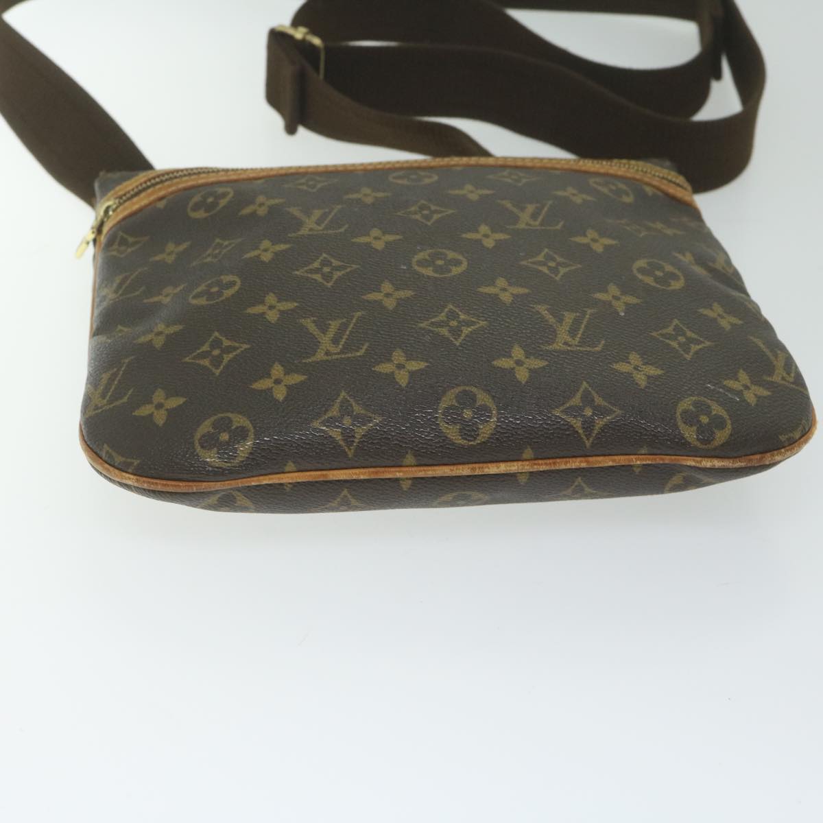 Louis Vuitton Bosphore, Brown, Canvas, shoulder