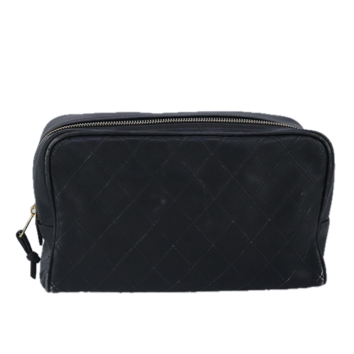 Chanel Bicolore, Black, Leather, clutch