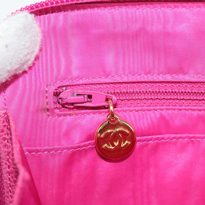Chanel Coco Mark, Pink, Leather, clutch