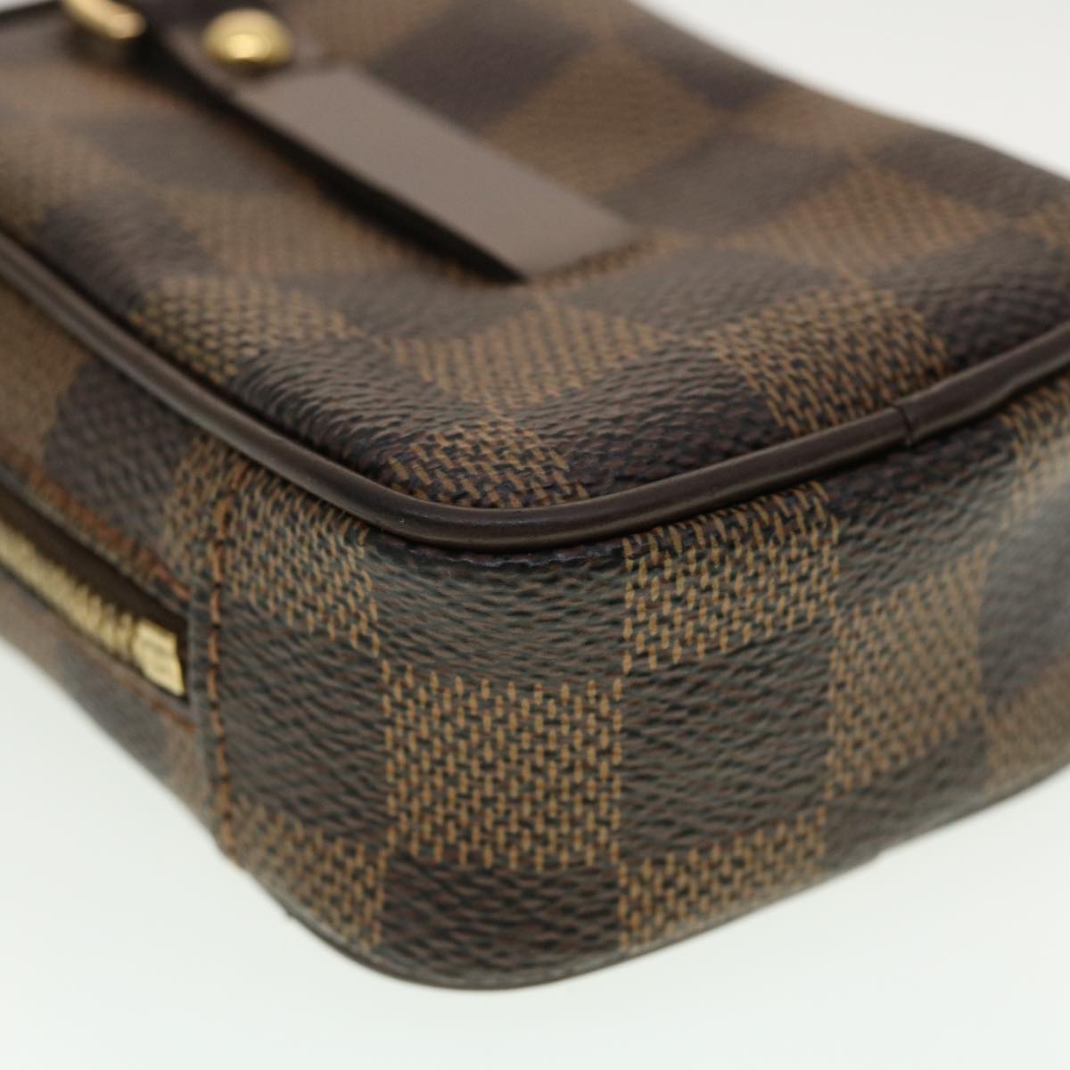 Louis Vuitton Okapi, Brown, Canvas, clutch