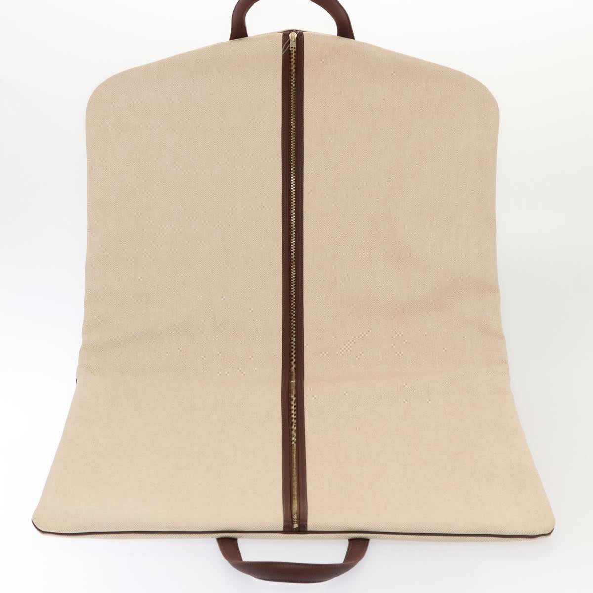 Hermès Victoria, Beige, Canvas, travel