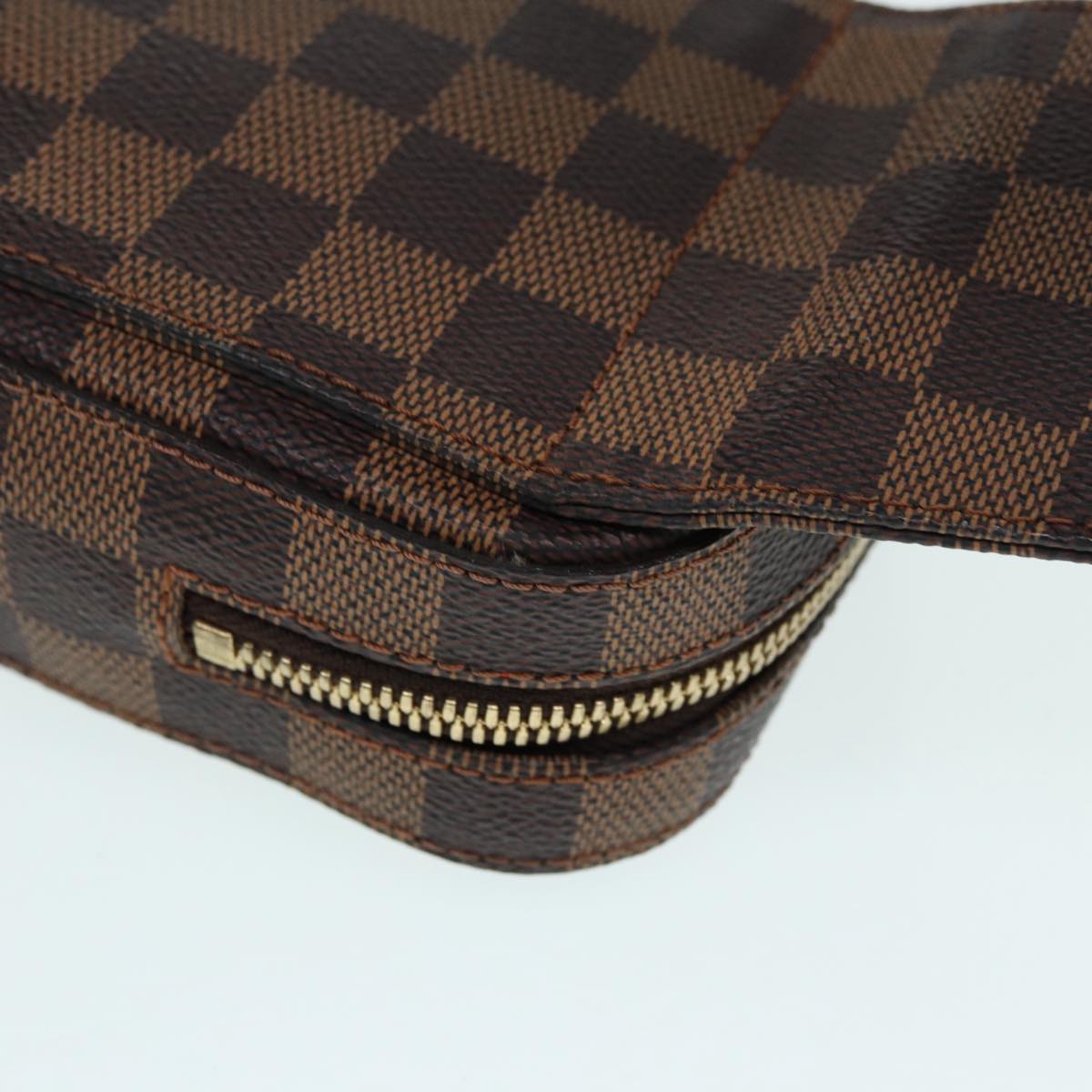 Louis Vuitton Geronimos, Brown, Canvas, clutch