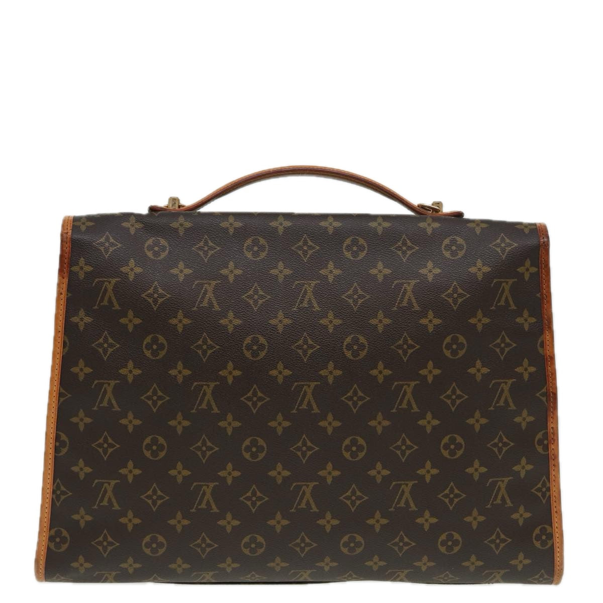 Louis Vuitton Beverly, Brown, Canvas, handbag