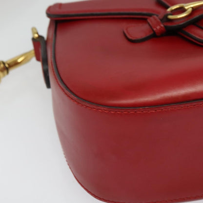 Gucci Lady Web, Red, Leather, shoulder