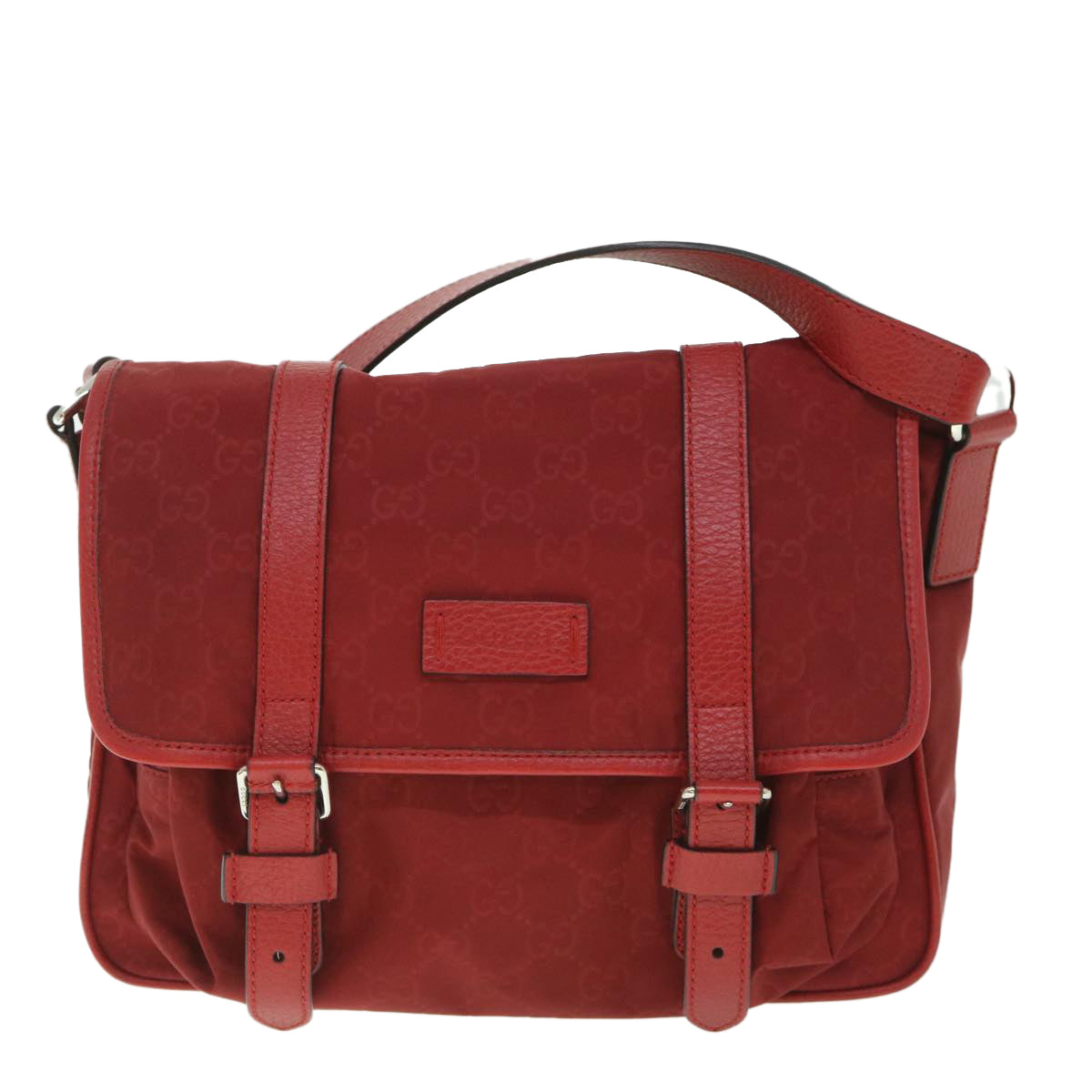 Gucci --, Red, Canvas, shoulder