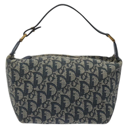 Dior Trotter, Navy, Canvas, handbag