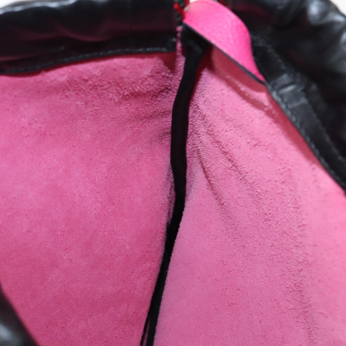 Gucci Drawstring, Pink, Leather, backpack