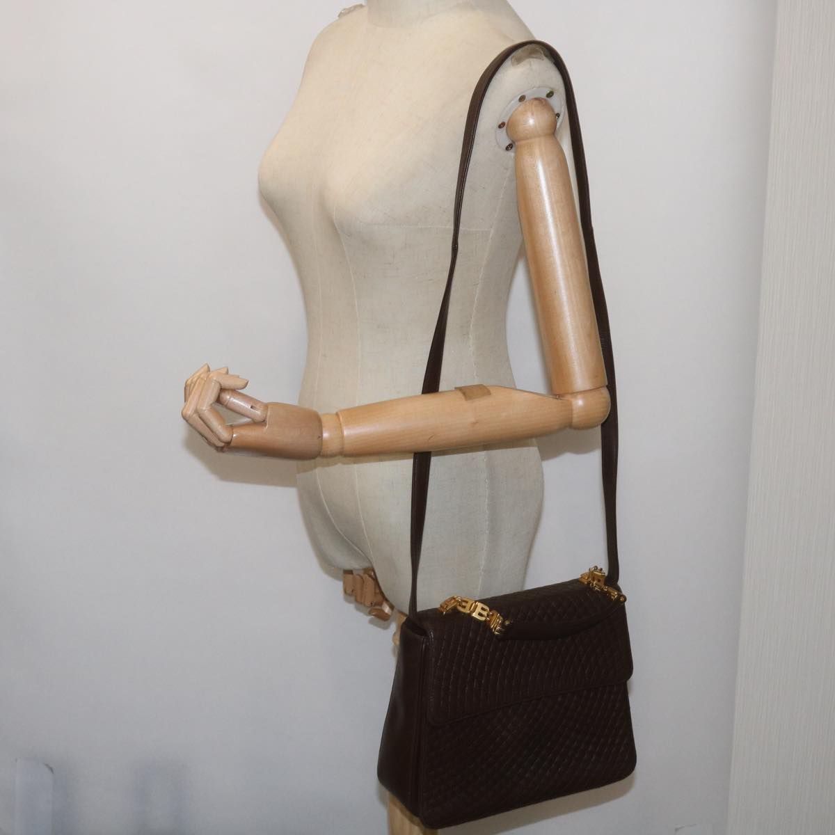 Bally --, Brown, Leather, handbag