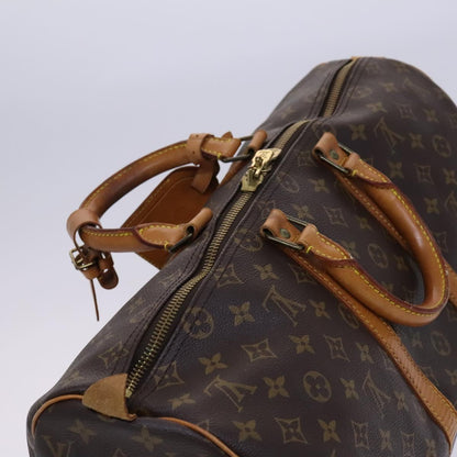 Louis Vuitton Keepall 45, Brown, Canvas, travel